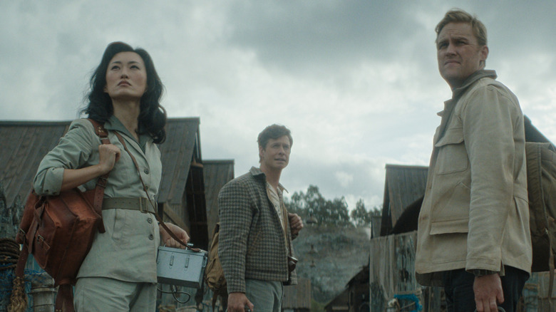Dr. Keiko Miura, Bill Randa and Lee Shaw in Monarch: Legacy of Monsters Season 2