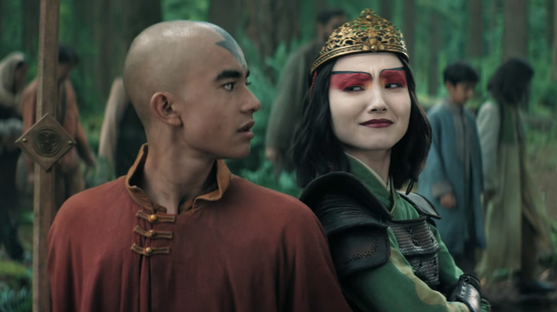 Avatar Son Hava Bükücü'de Aang ve Suki
