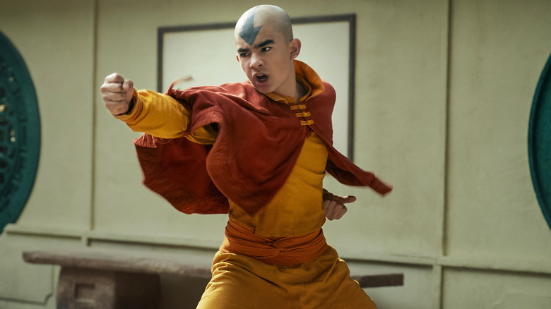 Aang on Avatar The Last Airbender