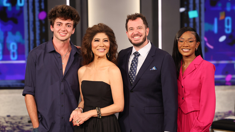 Julie Chen Moonves greets the Final 3 of Big Brother 28