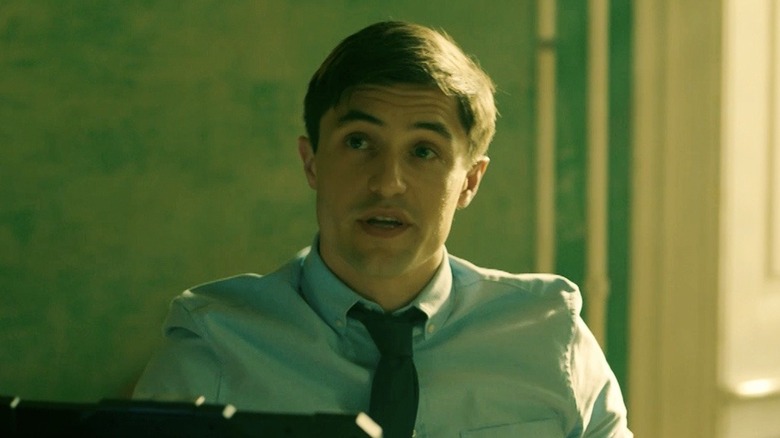 Phil Dunster as Lance Corporal Will Jensen on the Sky One action-drama series Strike Back.