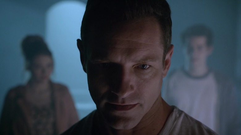 Peter Hale broods in a dark room in "Teen Wolf" (2011)