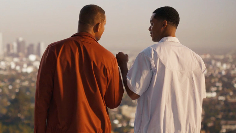 Will Smith and Jabari Banks in the series finale of Bel-Air on Peacock