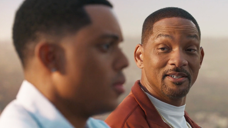 Will Smith and Jabari Banks in the series finale of Bel-Air on Peacock