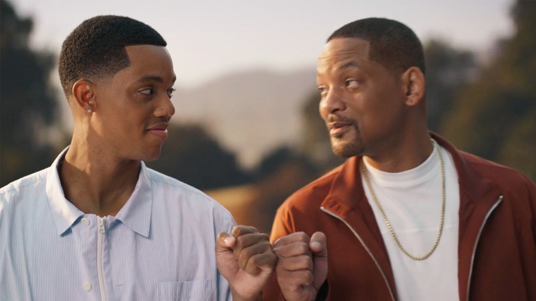 Will Smith and Jabari Banks in the series finale of Bel-Air on Peacock