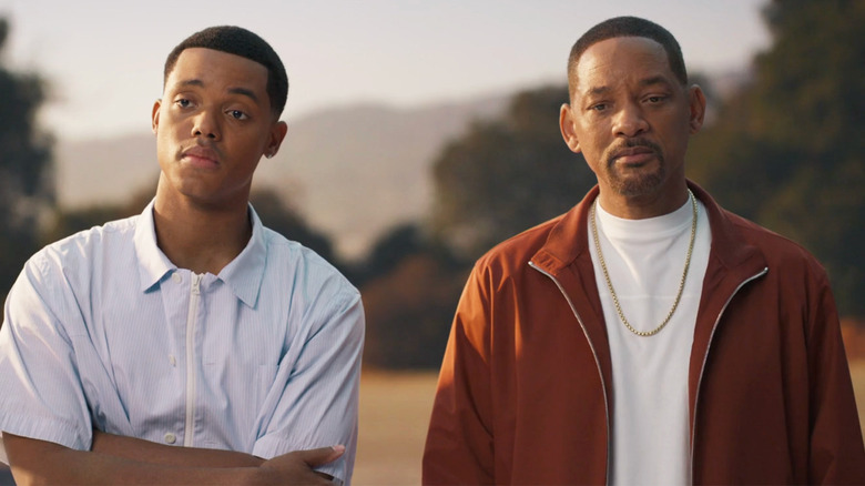 Will Smith and Jabari Banks in the series finale of Bel-Air on Peacock
