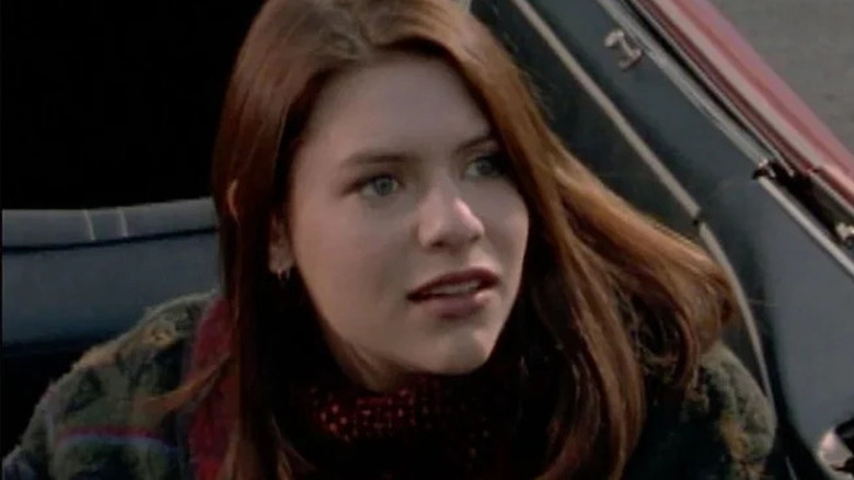 Angela Chase looking out car window