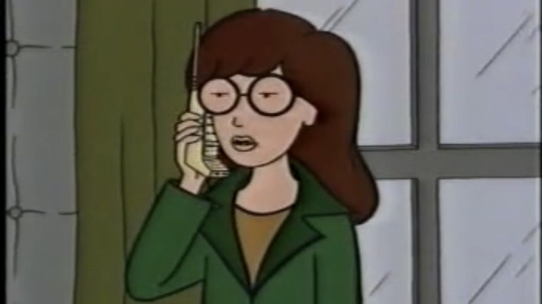 Daria takes a phone call in Daria