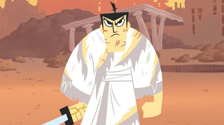 Jack is furious in Samurai Jack