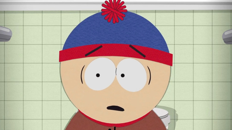 Stan is shocked in South Park