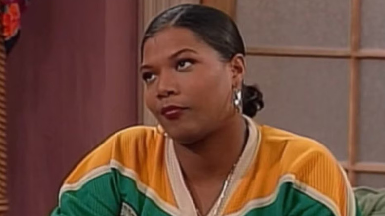 Khadijah (Queen Latifah) is unamused in Living Single