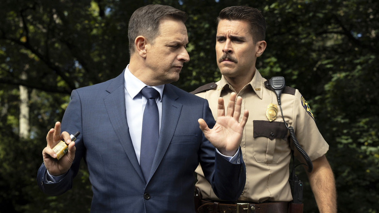 Dr. Martin Best and Sheriff Mark Mylow in Best Medicine