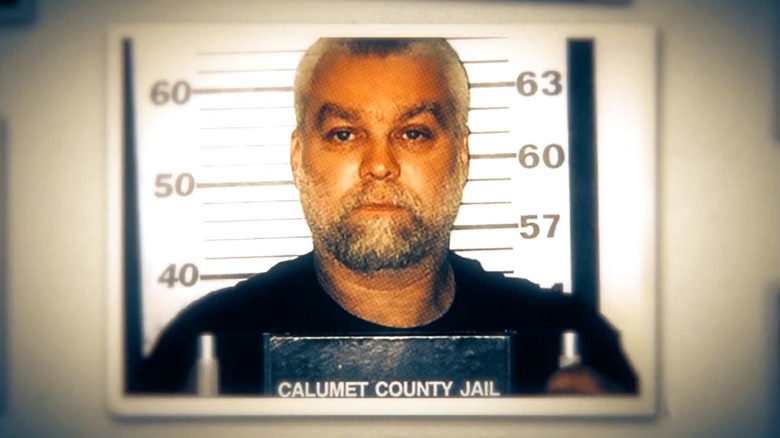 Steven Avery's mugshot in Making a Murderer.
