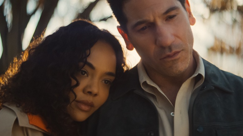 Anna leans her head on Jack's shoulder in "His & Hers."