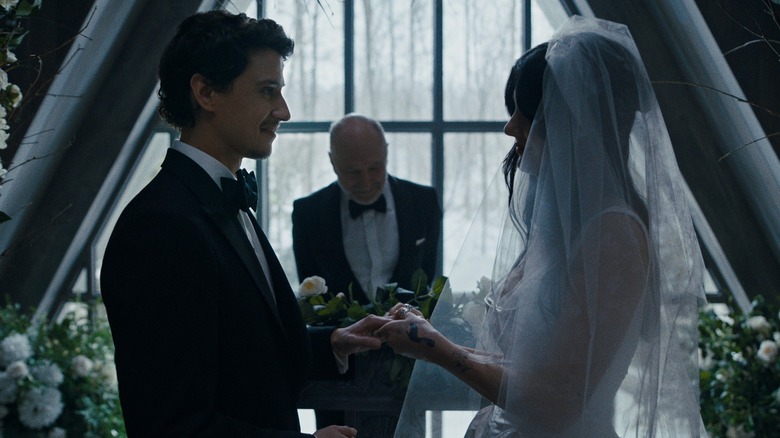 Nicky and Victoria gaze at each other in "Something Very Bad Is Going to Happen."