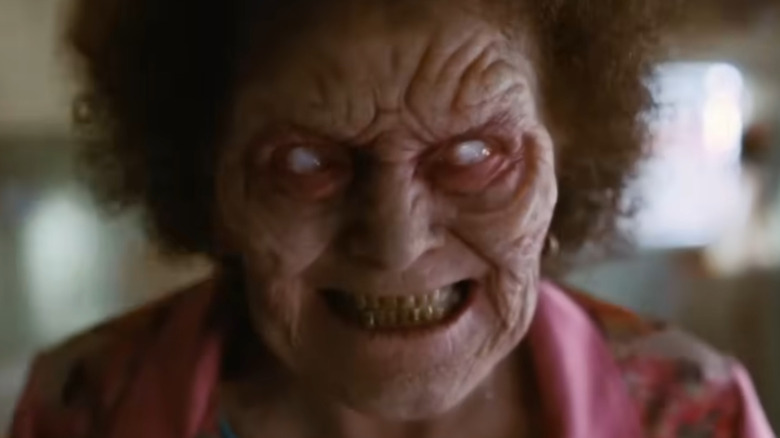 A deadite smirks in Ash Vs. Evil Dead