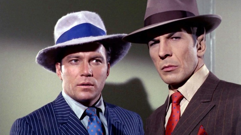 Kirk and Spock on Star Trek
