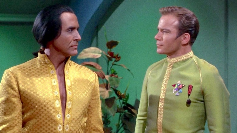 Khan and Kirk in Star Trek