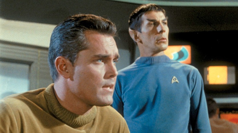 Pike and Spock in Star Trek
