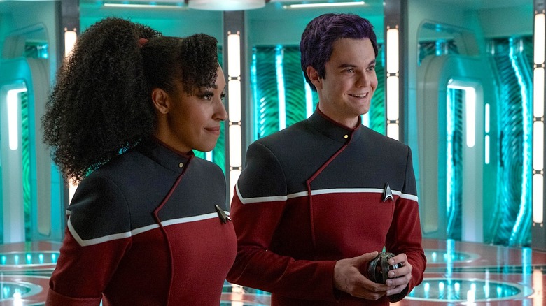 Mariner and Boimler in Star Trek: Strange New Worlds