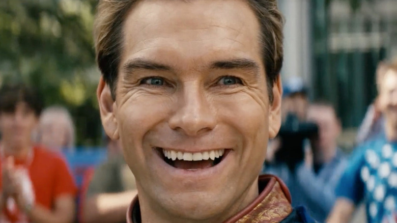 Homelander (Antony Starr) smiles in The Boys