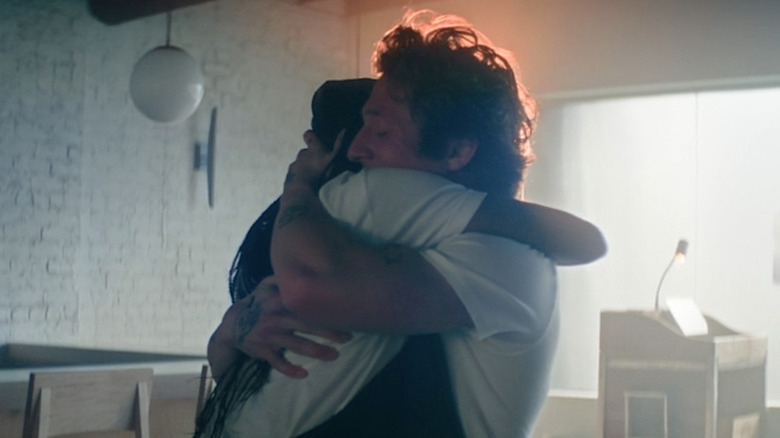 Sydney and Carmy hug in The Bear Season 5