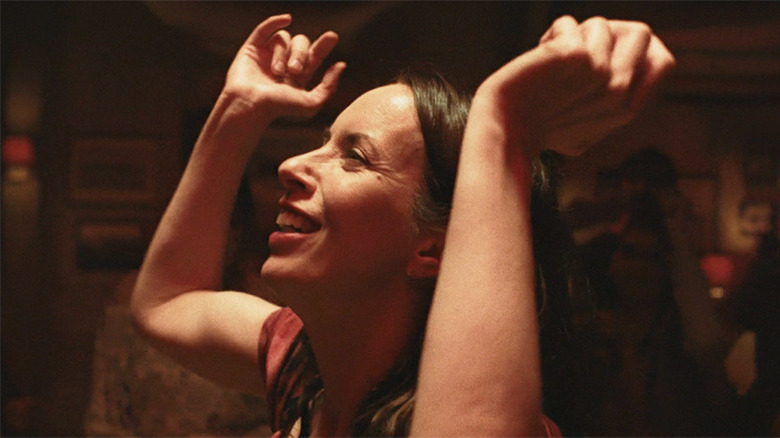Patricia dancing in Widow's Bay Episode 4