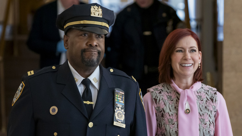 Captain Wagner and Elsbeth Tascioni in Elsbeth Season 3