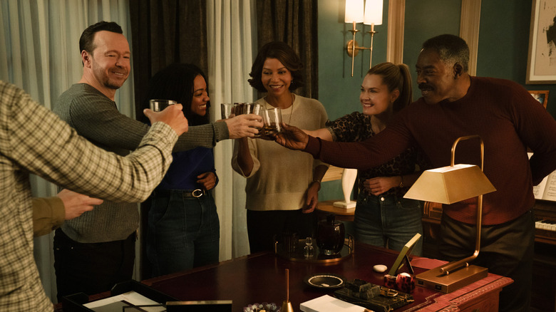 Danny, Lena, Mae, Sarah and Rev. Peters in Boston Blue Season 1, Episode 10