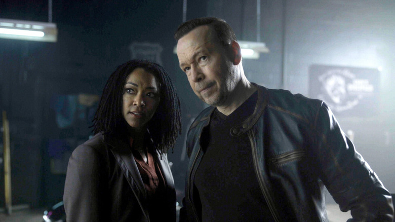 Sonequa Martin-Green as Lena Silver and Donnie Wahlberg as Danny Reagan