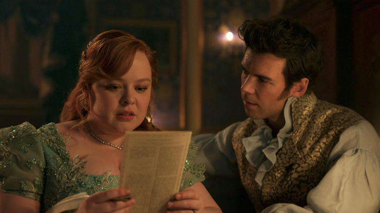 Penelope and Colin in Bridgerton Season 4, Part 2