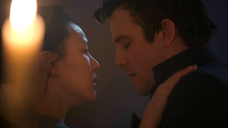 Sophie and Benedict in Bridgerton Season 4