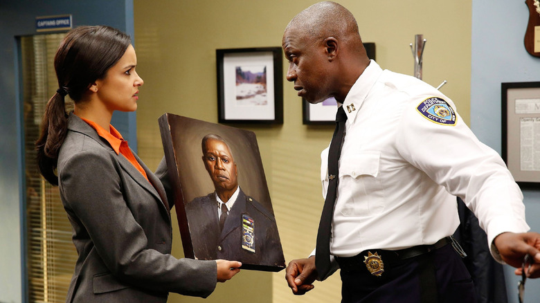 Amy Santiago & Captain Raymond Holt