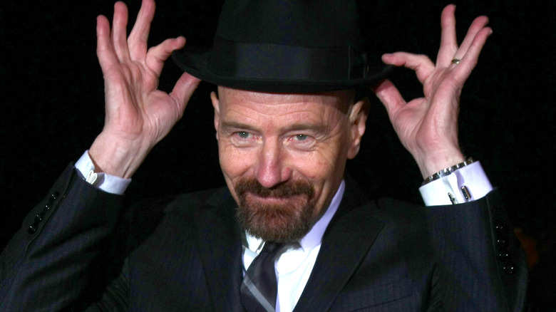 Bryan Cranston giving Walter White vibes at a 2013 film festival appearance.