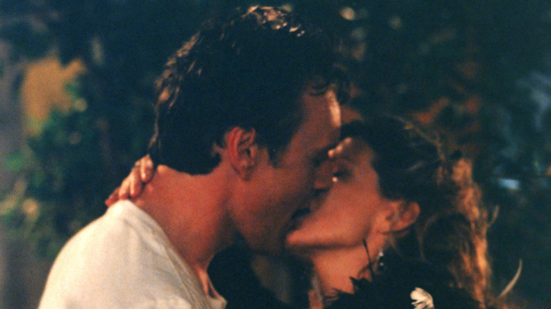 Rupert Giles and Joyce Summers in Buffy the Vampire Slayer