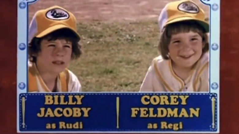 Corey Feldman in "The Bad News Bears" TV show.