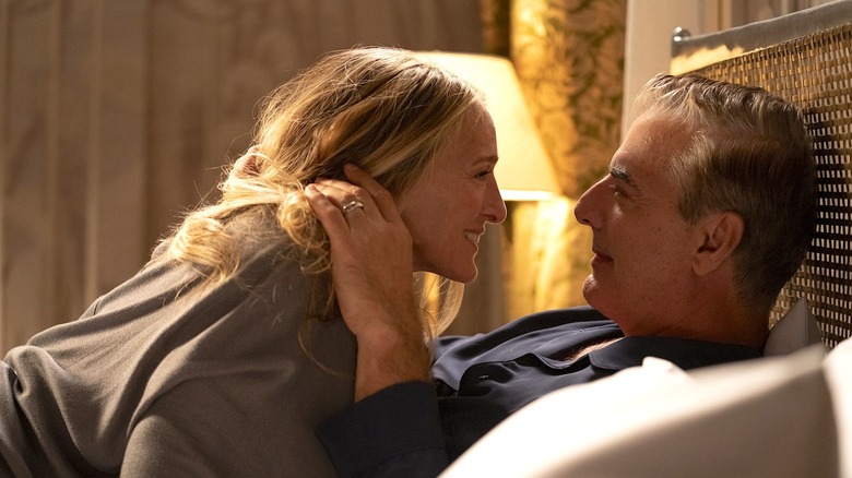 Carrie and Mr. Big in And Just Like That