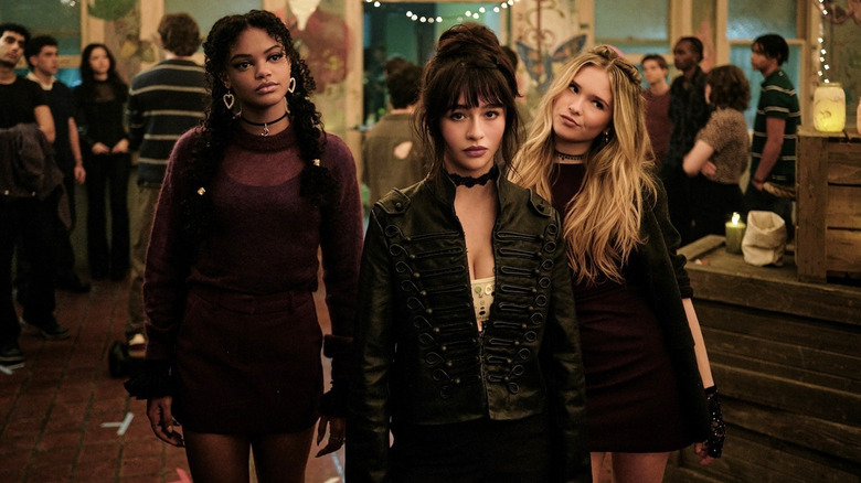 Sasha, Briar, and Tegan on Coven Academy