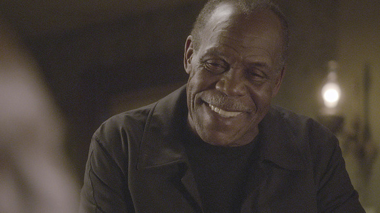 Danny Glover as Hank Morgan, smiling on Criminal Minds.