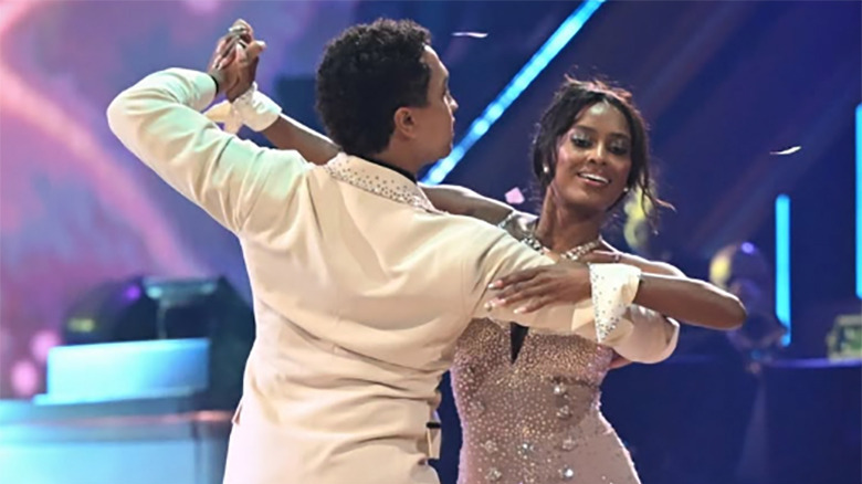 Ciara Miller and Brandon Armstrong on the Dancing With the Stars Season 35 premiere