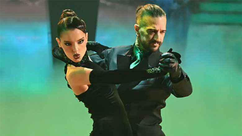 Maura Higgins and Mark Ballas on the Dancing With the Stars Season 35 premiere