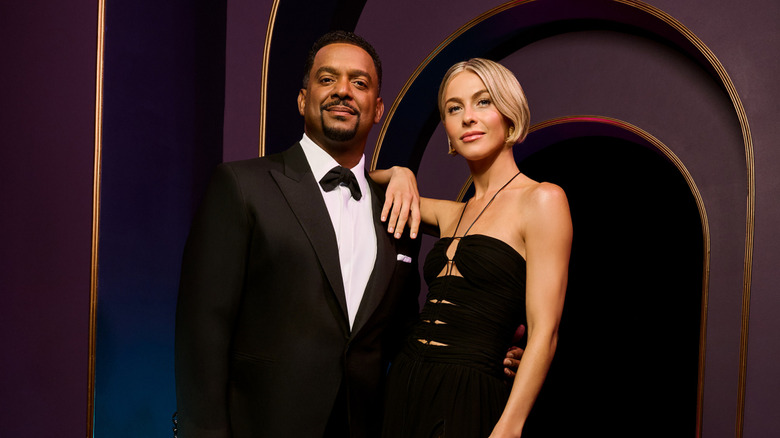 Alfonso Ribeiro and Julianne Hough