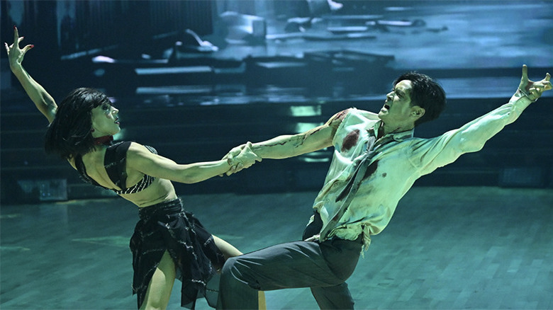 Harry Shum Jr. and Jenna Johnson on Dancing With the Stars Season 35 Week 7