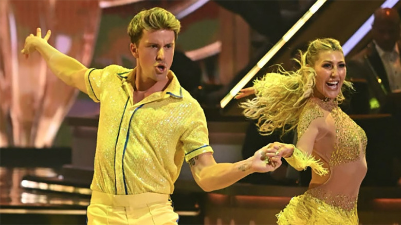 Jackson Olson and Emma Slater on the Dancing With the Stars Season 35 premiere