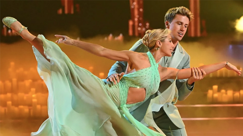 Jackson Olson and Emma Slater on Dancing With the Stars Season 35 Week 2
