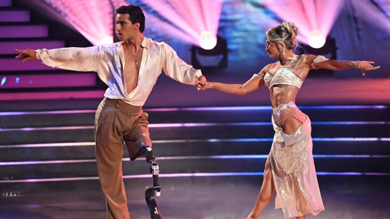 Ezra Frech and Daniella Karagach on Dancing With the Stars Season 35 Week 4
