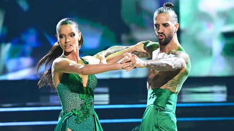 Maura Higgins and Mark Ballas on Dancing With the Stars Season 35 Week 6