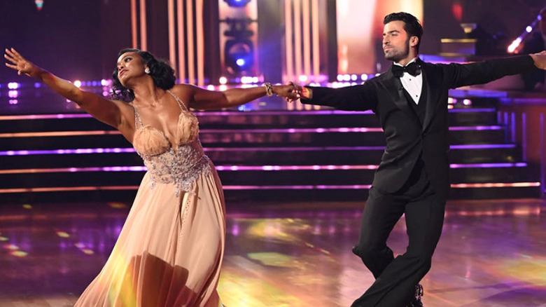 Tatyana Ali and Jan Ravnik on Dancing With the Stars Season 35 Week 6