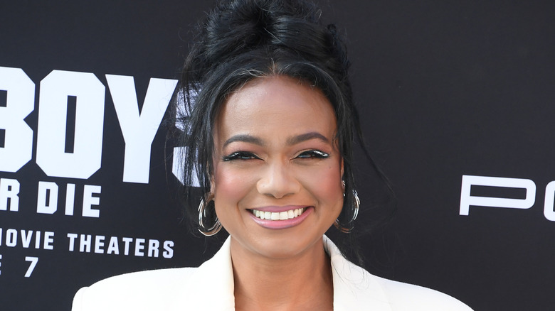 Tatyana Ali on red carpet