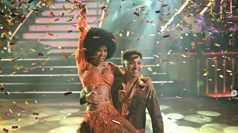 Ciara Miller and Brandon Armstrong on Dancing With the Stars Season 35 Week 3